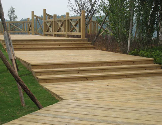 成都防腐木地板